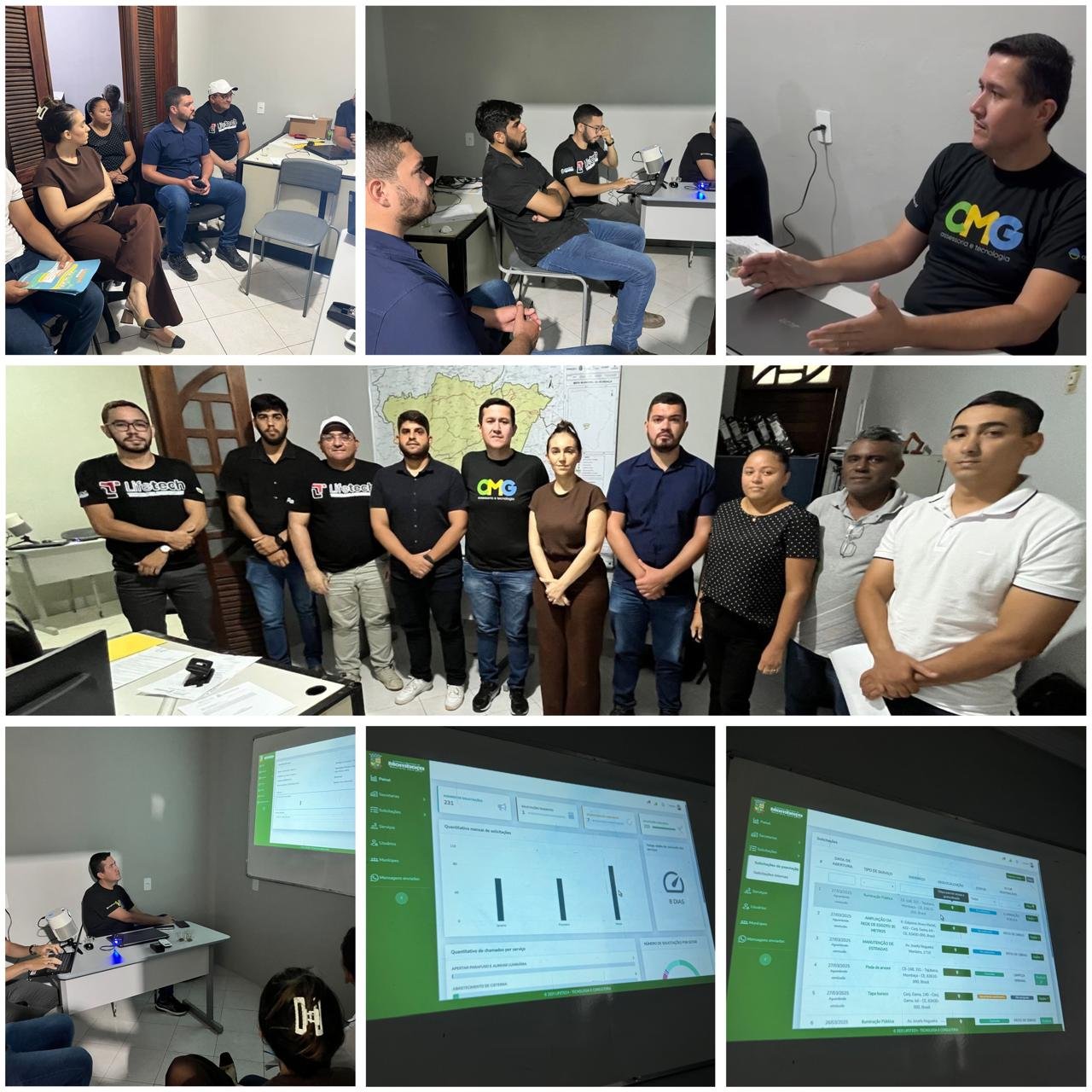 Treinamento e capacitação da equipe da Secretaria de obras e infraestrutura do Município de Mombaça/Ce