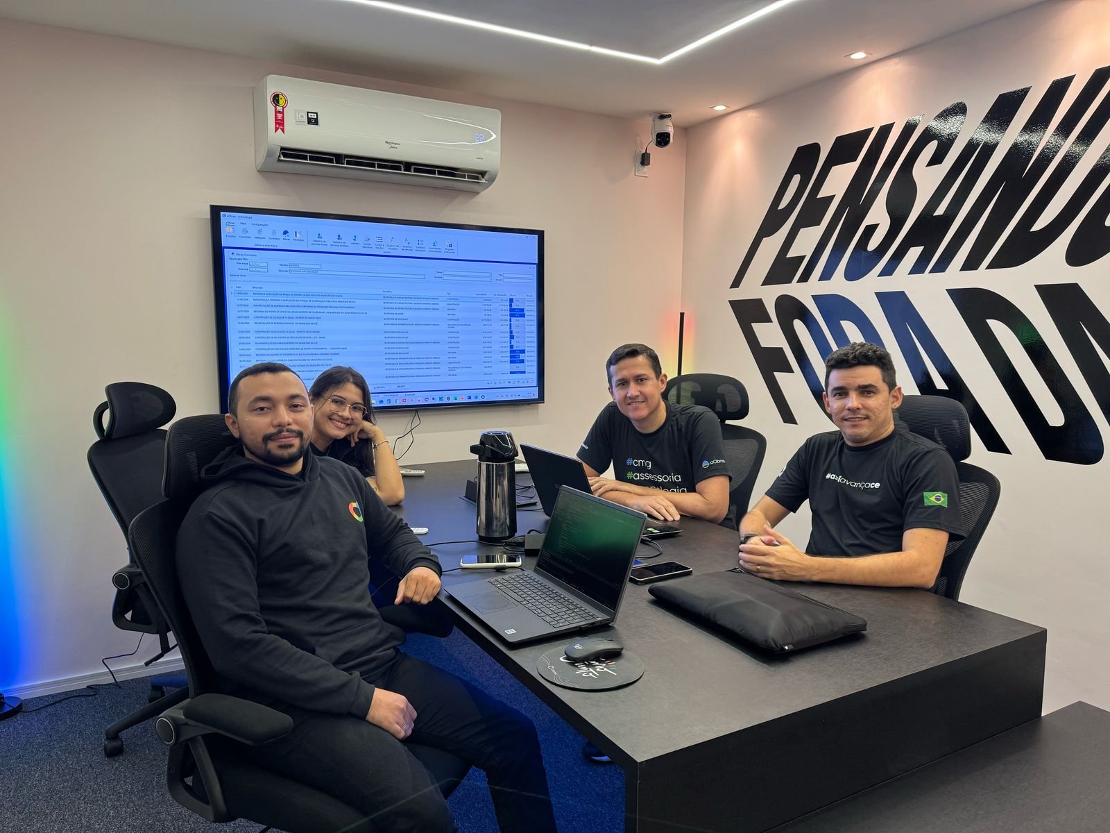 Reunião técnica com a equipe da Assesi parceira da CMG